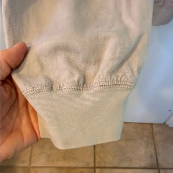 Faherty Light Taupe Elastic Waist Jogger Pants - Picture 4 of 6